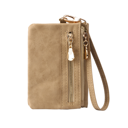 Damen Personalisierter Name & Geburtsblume PU Leder Geldbörse 