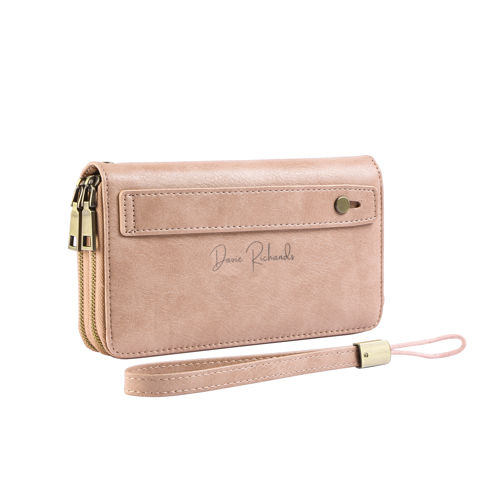 Personalisierte 1 Foto & Text PU-Leder Portemonnaie - Geldbörse für Damen