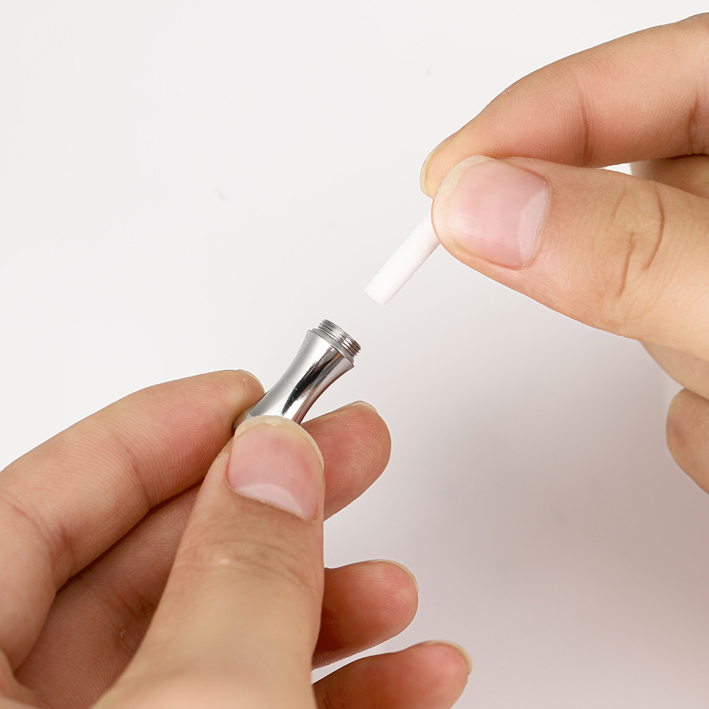 Halskette mit Atemanhänger aus Holz zur Angstlinderung und zum Rauchstopp