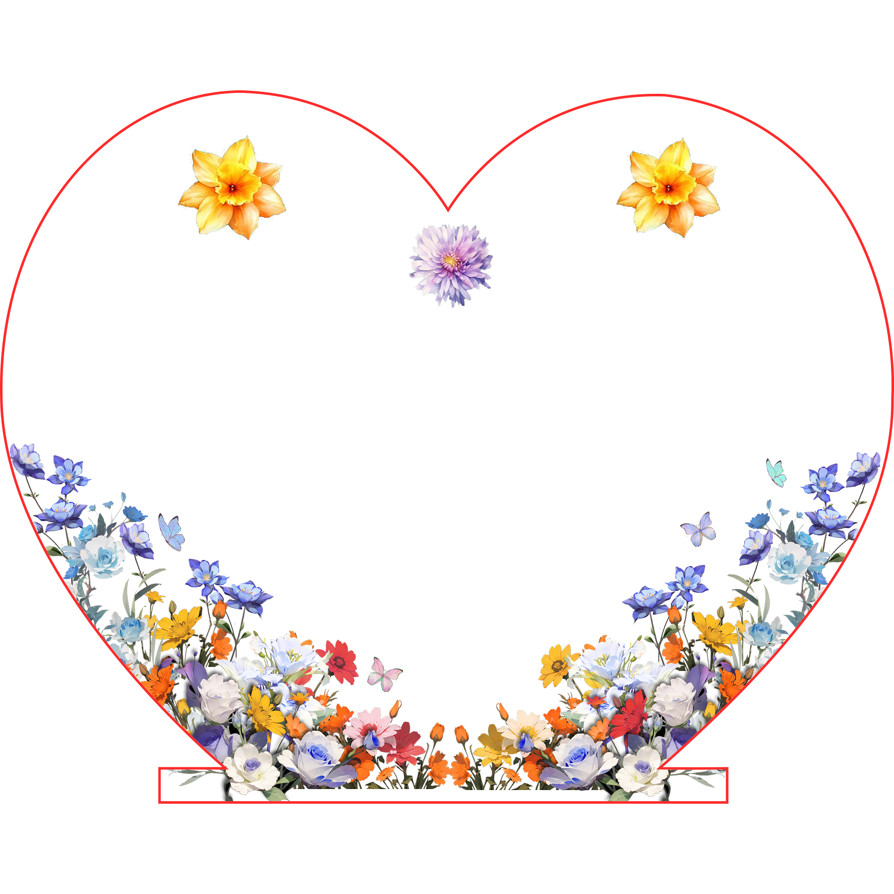 Personalisierte 1-8 Namen & Blumen Herz Omas Garten Nachtlicht Geschenk für Großmutter zum Muttertag