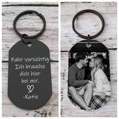 Personalisierter 1 Name & Geburtsblume & Foto Geldbörse & Foto & Name Schlüsselanhänger Geschenkpackung Geschenkset mit Karte für Frau Freundin
