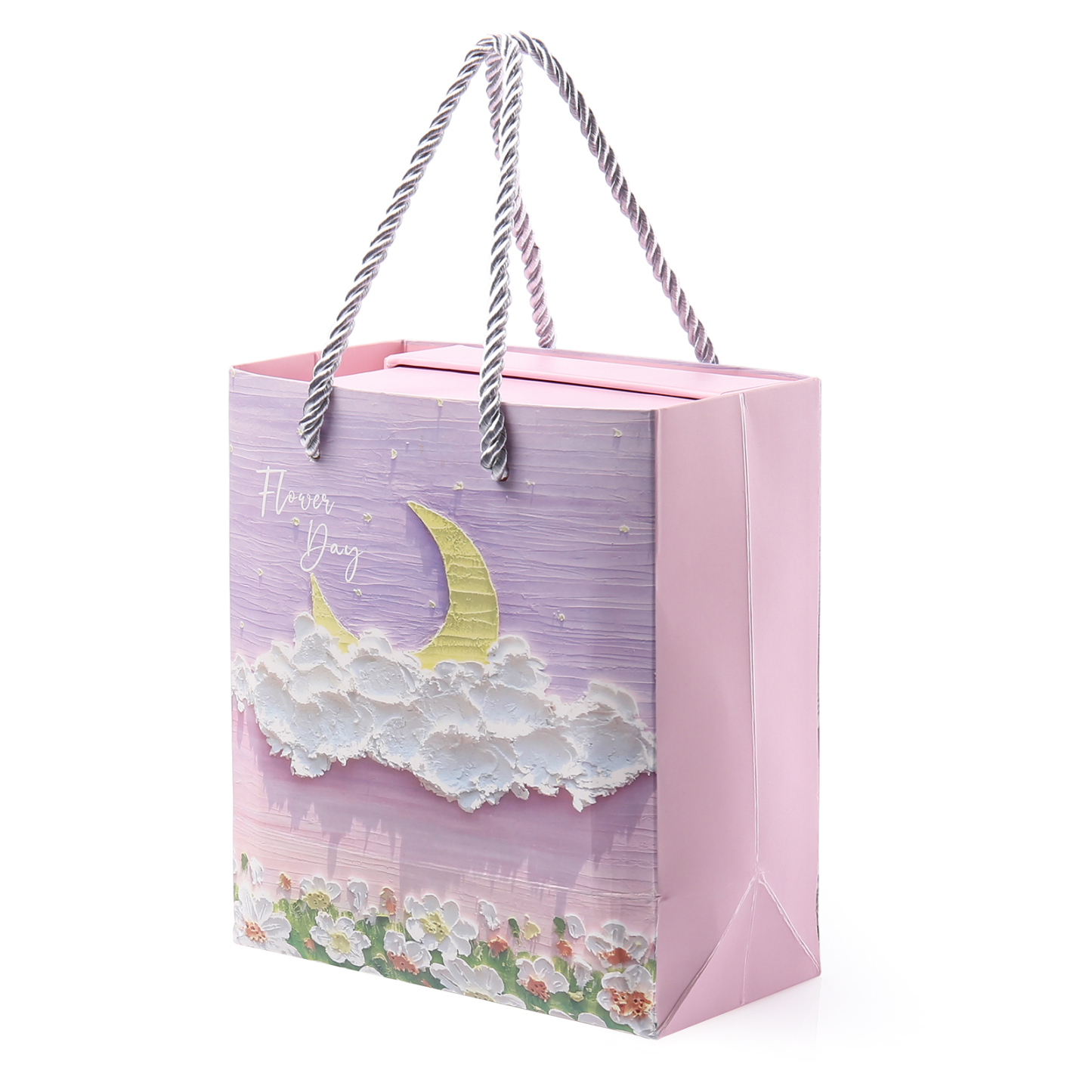 Geschenk Exquisite Lila Verpackung Box Geschenktasche
