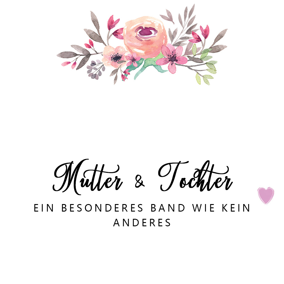 925 Sterling Silber Halskette-Mutter & Tochter ein besonderes Band wie kein anderes-Geschenk mit Nachrichtenkarte 