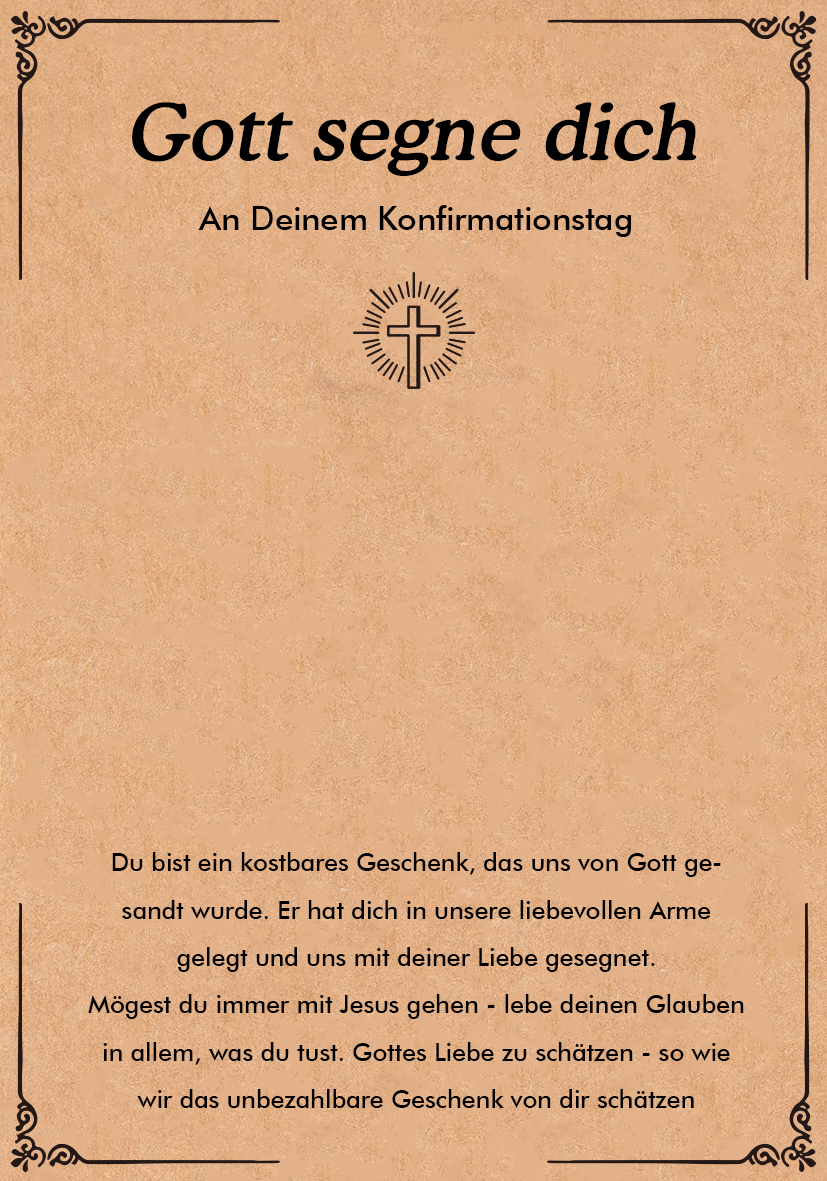Naturstein Konfirmation Armband - Gott segne dich an deinem Konfirmationstag-zur Konfirmation Geschenk mit Nachrichtenkarte