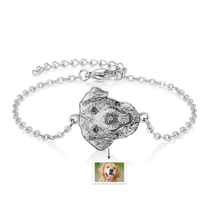 Personalisiertes Foto Haustier Armband Haustier Andenken Geschenk