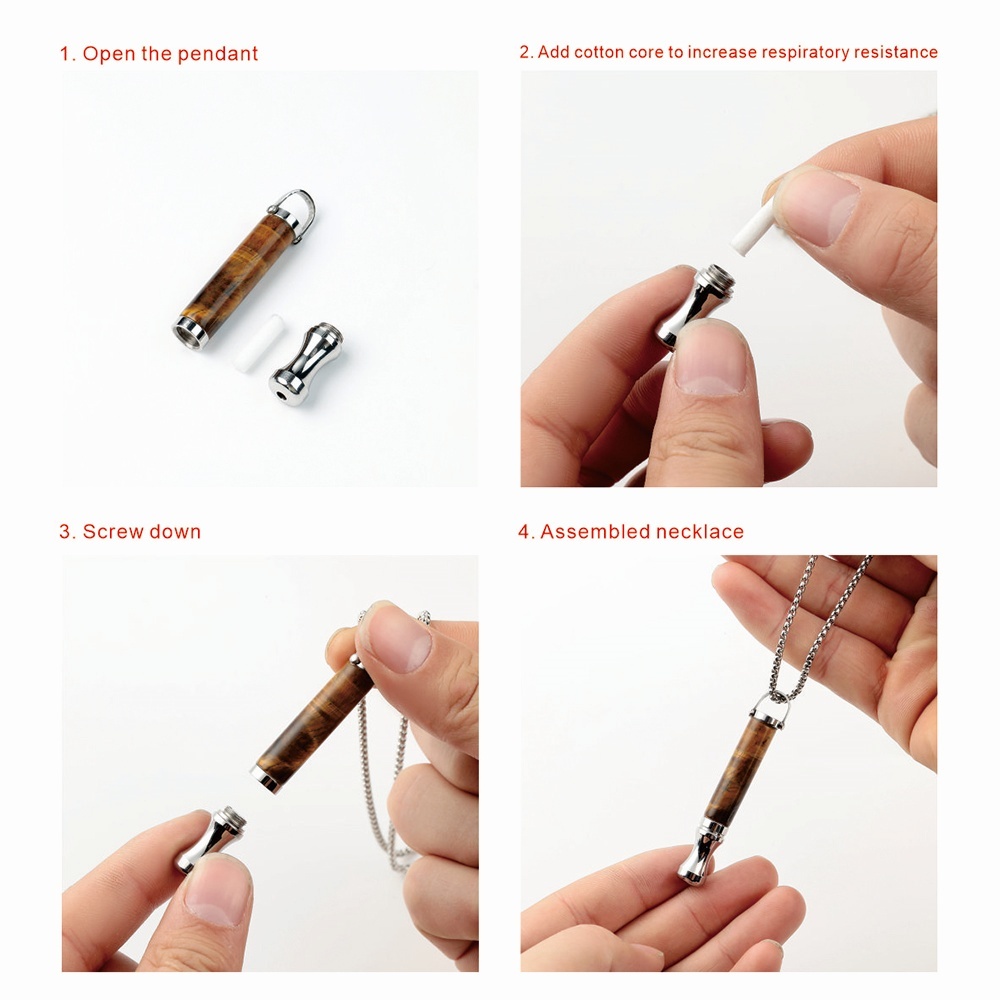 Atemkette zur Stresslinderung, Meditationskette