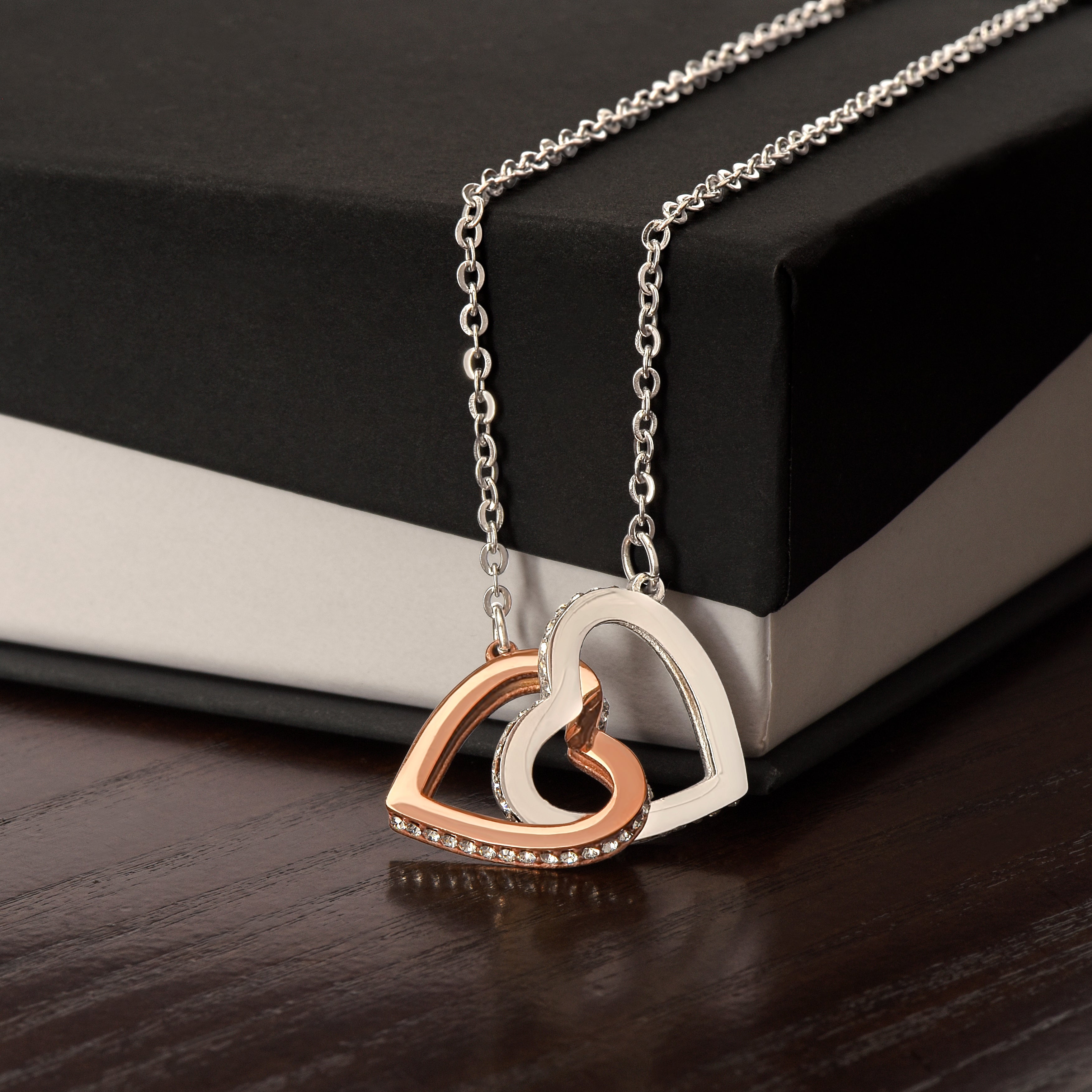 925 Sterling Silber Herz Halskette-An Meine Wunderschöne Enkelin von Opa-Geschenk mit Nachrichtenkarte 