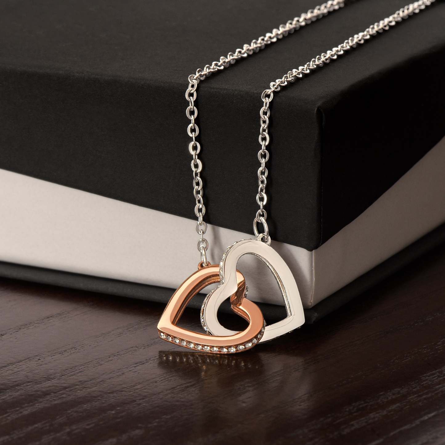 925 Sterling Silber Herz Halskette-An Meine Wunderschöne Enkelin von Opa-Geschenk mit Nachrichtenkarte 
