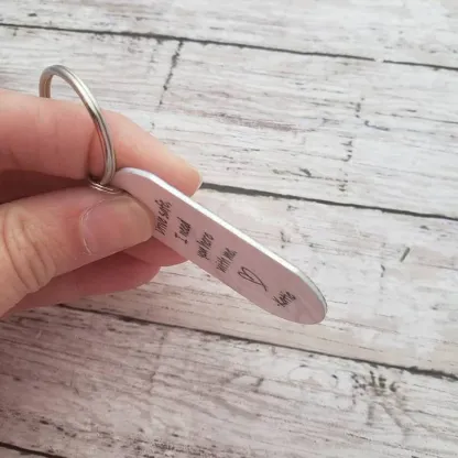 Personalisierte Foto & Text Geldbörse & Foto & Foto & 1 Name Schlüsselanhänger & Stift Geschenkpackung Geschenkset für Mann Freund