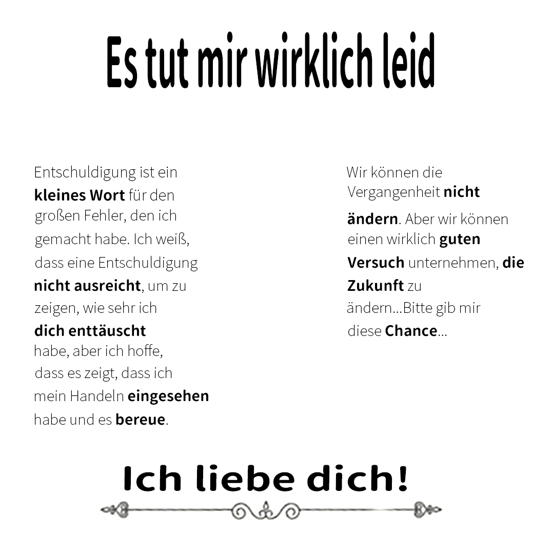 925 Sterling Silber Kreuz Halskette- Es tut mir wirklich leid-Geschenk mit Nachrichtenkarte-Entschuldigungsgeschenk