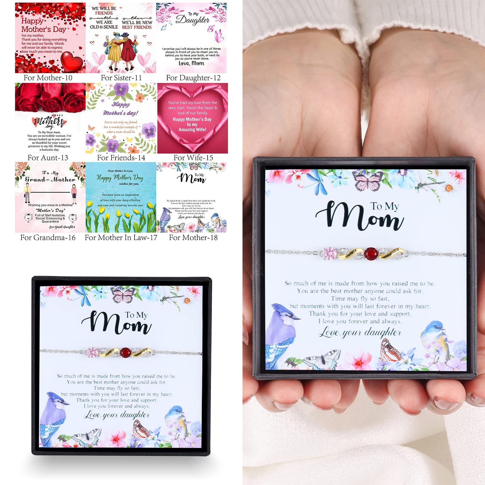 Personalisierte Cuban-Link-Halskette für Herren mit 1–6 Namen