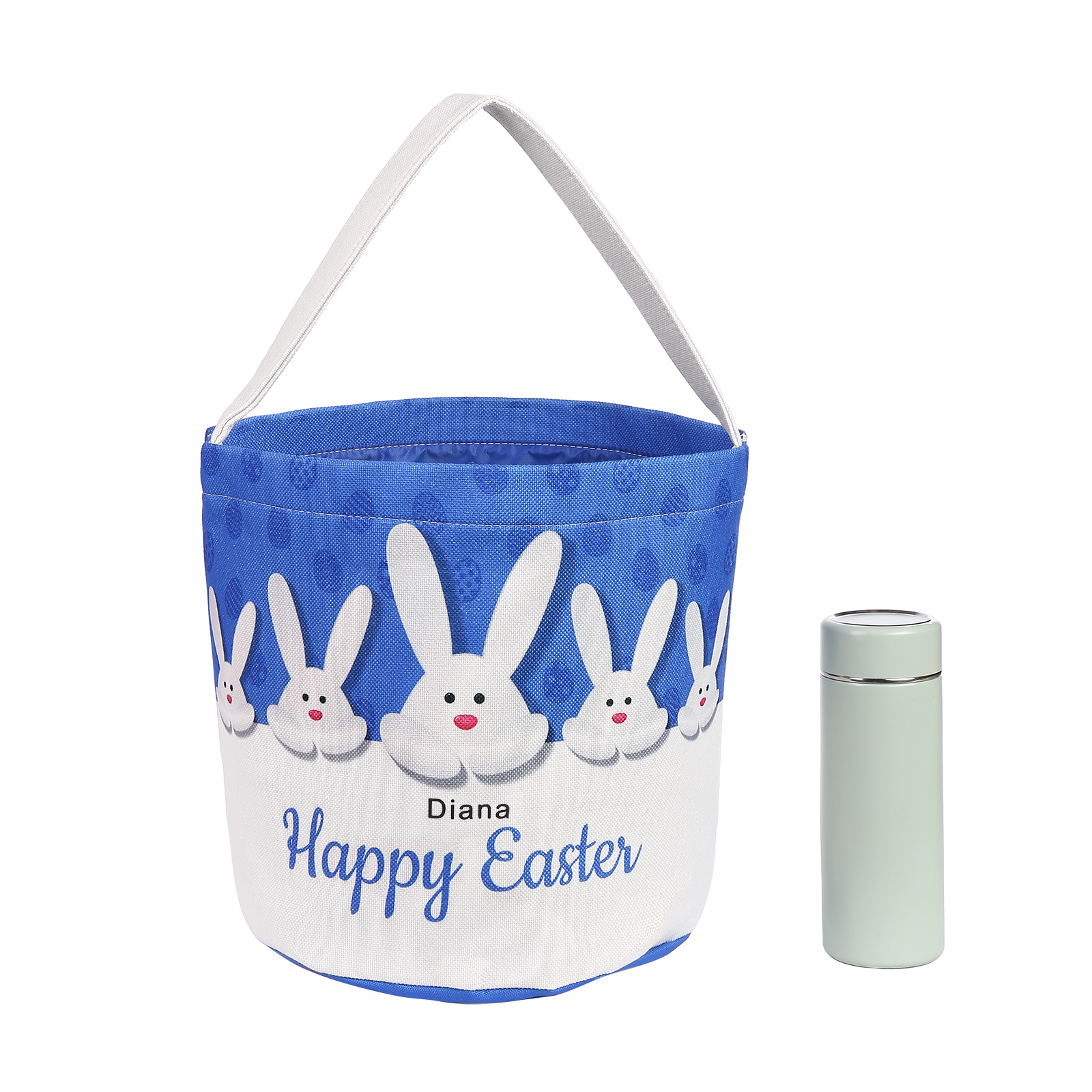 Shirtracer Baumwolltasche Mit Osterhasen-Motiv – 42x38 Cm, 100% Baumwolle, 67 Cm Henkel – Perfektes Ostergeschenk!