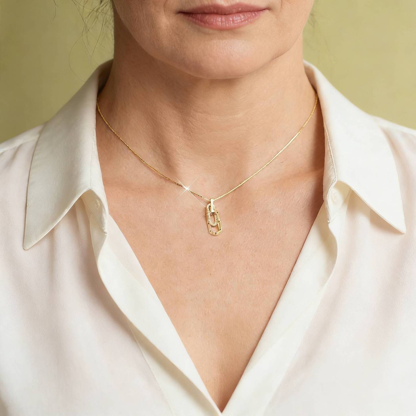 S925 Silber Mutter & Tochter Halskette-Für immer Verbunden