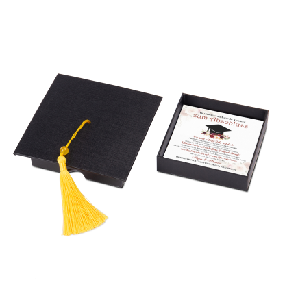 925 Sterling Silber Herz Halskette-An unsere wundervolle Tochter zum Schulabschluss-Geschenk mit Nachrichtenkarte