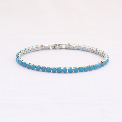  Feines Zirkonia Armband