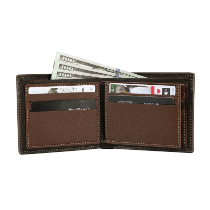 Personalisierte Foto & Name & 1 Buchstabe PU Leder Geldbörse