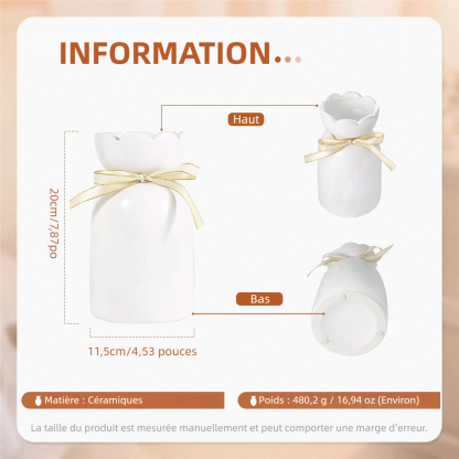 Personalisierte Vase „Mamas/Omas Garten“ mit Namen & Blumen der Kinder – Dekoratives Geschenk zum Muttertag/Großmuttertag