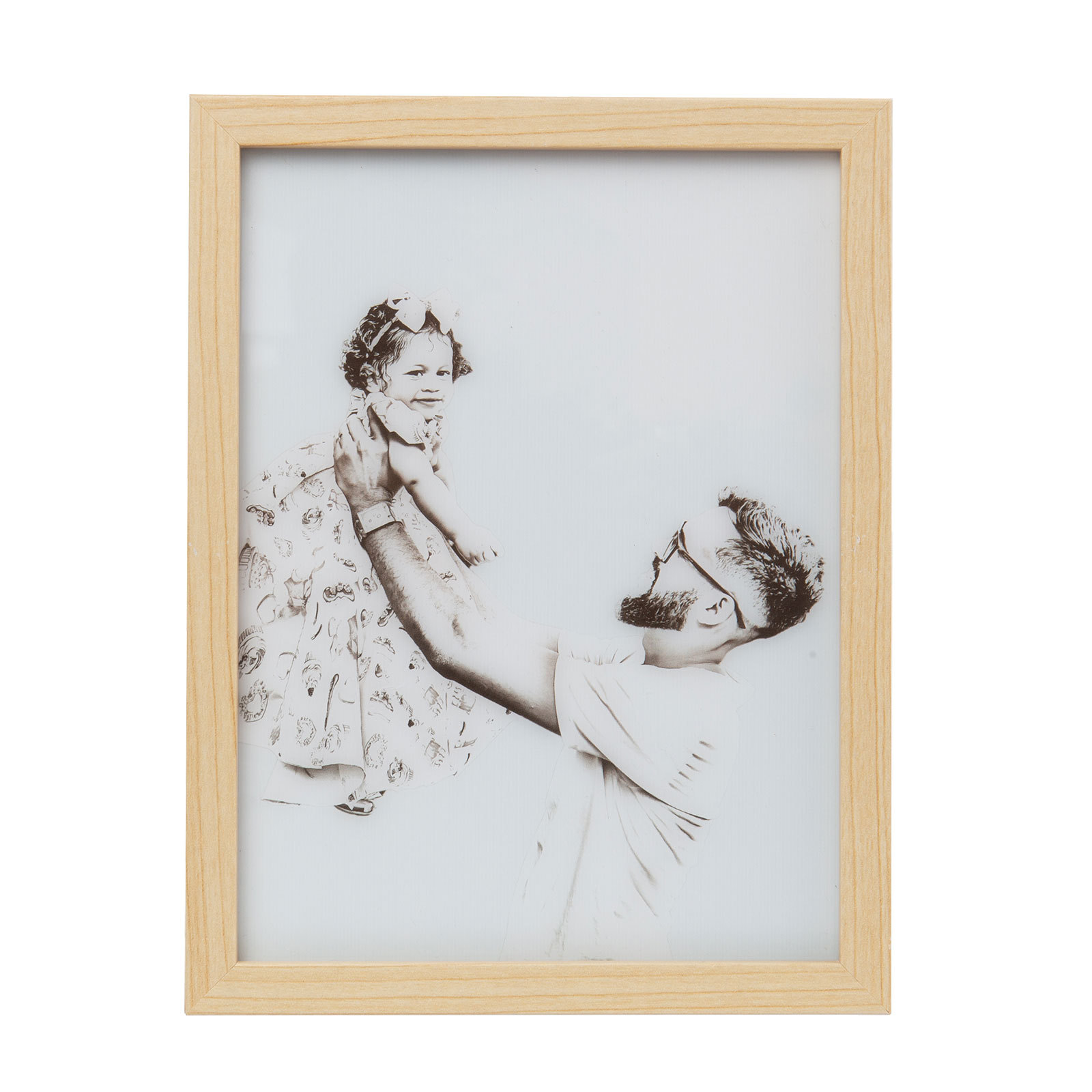 Personalisiertes Foto Rahmen mit Led Licht für Familien