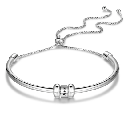 Personalisierte 1-6 Namen gebundenes Namensarmband