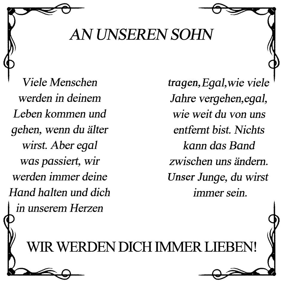 925 Sterling Silber An Unseren Sohn Kommunion Kreuz Halskette - Wir Werden Dich Immer Lieben - Geschenk mit Nachrichtenkarte