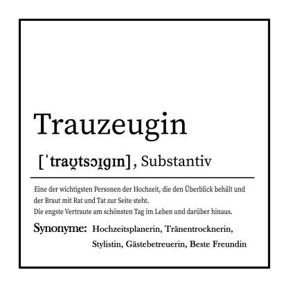 Personalisiertes 1 Name Armband für Trauzeugin mit Geschenkkarte-Hochzeit Geschenk 