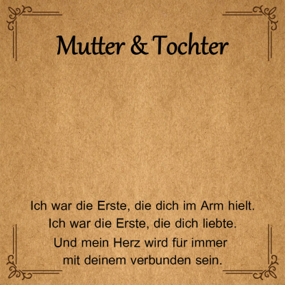 Personalisiertes Herz Tennisarmband mit Geburtsstein als liebevolles Mutter-Tochter-Set