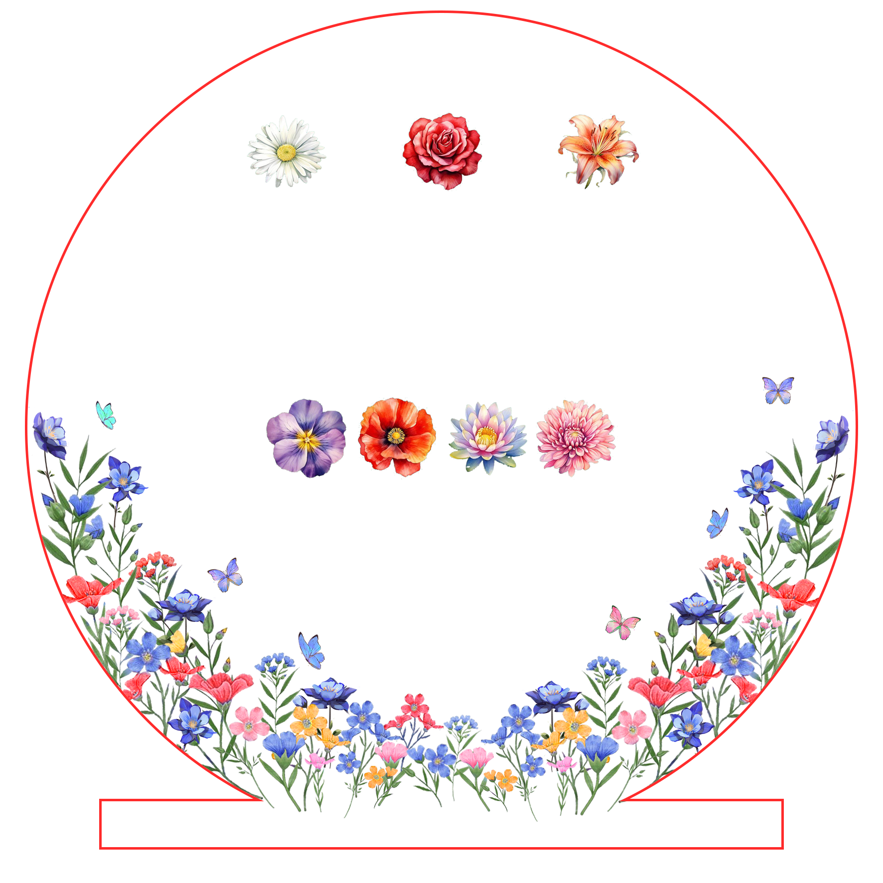 Personalisierte 1-8 Namen & Geburtsblumen Rund Nachtlicht-Zuerst Mama, Jetzt Oma-Geschenk für Großmutter zum Muttertag