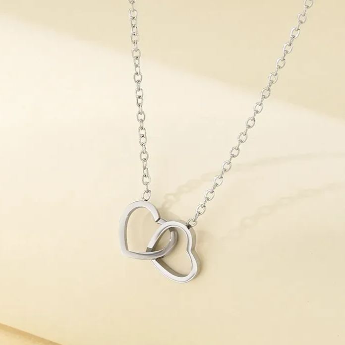 Doppelherz-Halskette