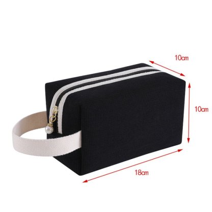 Stilvolles Cord-Kosmetiktäschchen in vier Farben zur Auswahl