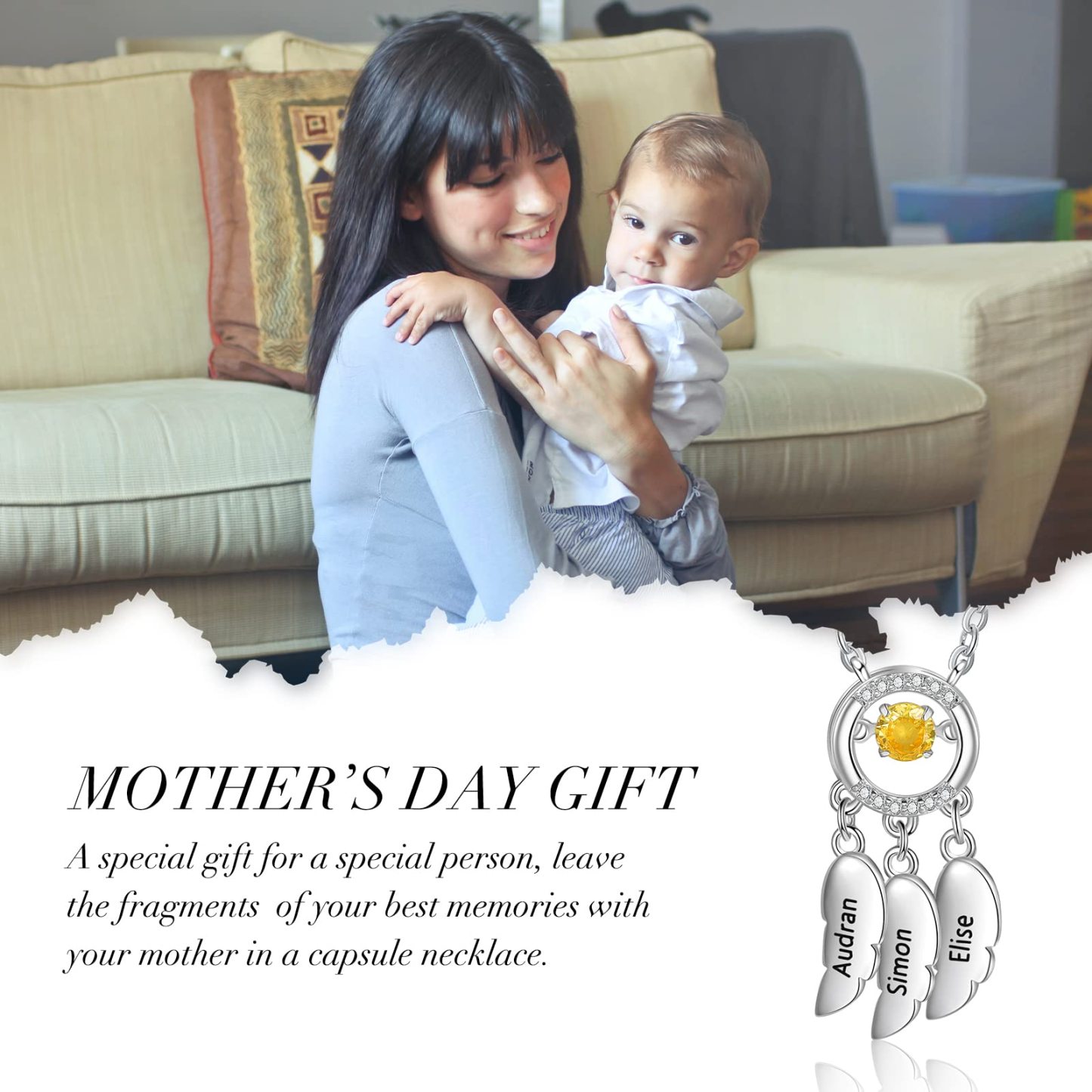 Personalisierte Herren Geldbörse aus PU‑Leder mit Reißverschluss – mit Foto, Kalender oder Namen