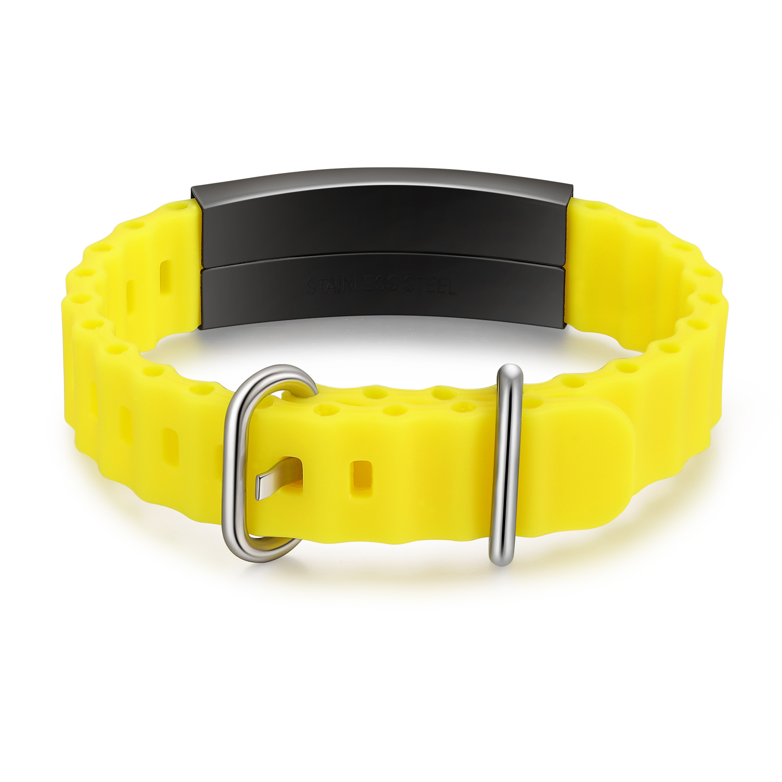 Personalisiertes Herren-Fotoarmband – Gravur & Text