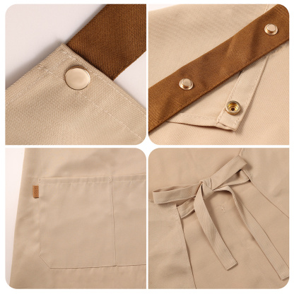 Personalisierte florale Küchenschürze mit Händchenhalten-Motiv und 2–7 Namen Geschenk für Mama oder Oma