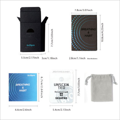 Halskette mit Atemanhänger aus Holz zur Angstlinderung und zum Rauchstopp