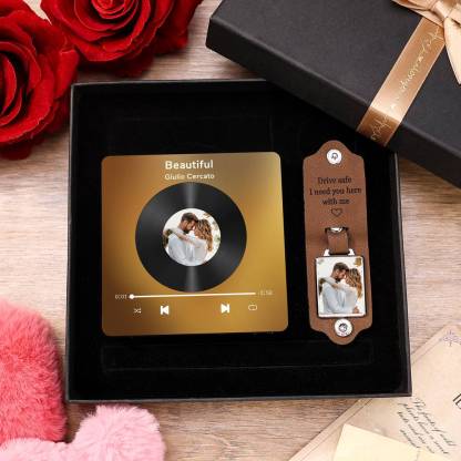 Regalo di San Valentino per Coppie – Magnete Musicale Personalizzato c
