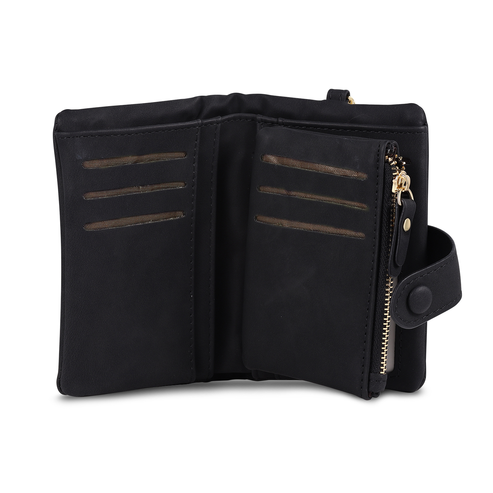 Portafoglio in PU pelle albero di vita con 4 letetre & 1 testo & 1 nome personalizzati per mamma/nonna