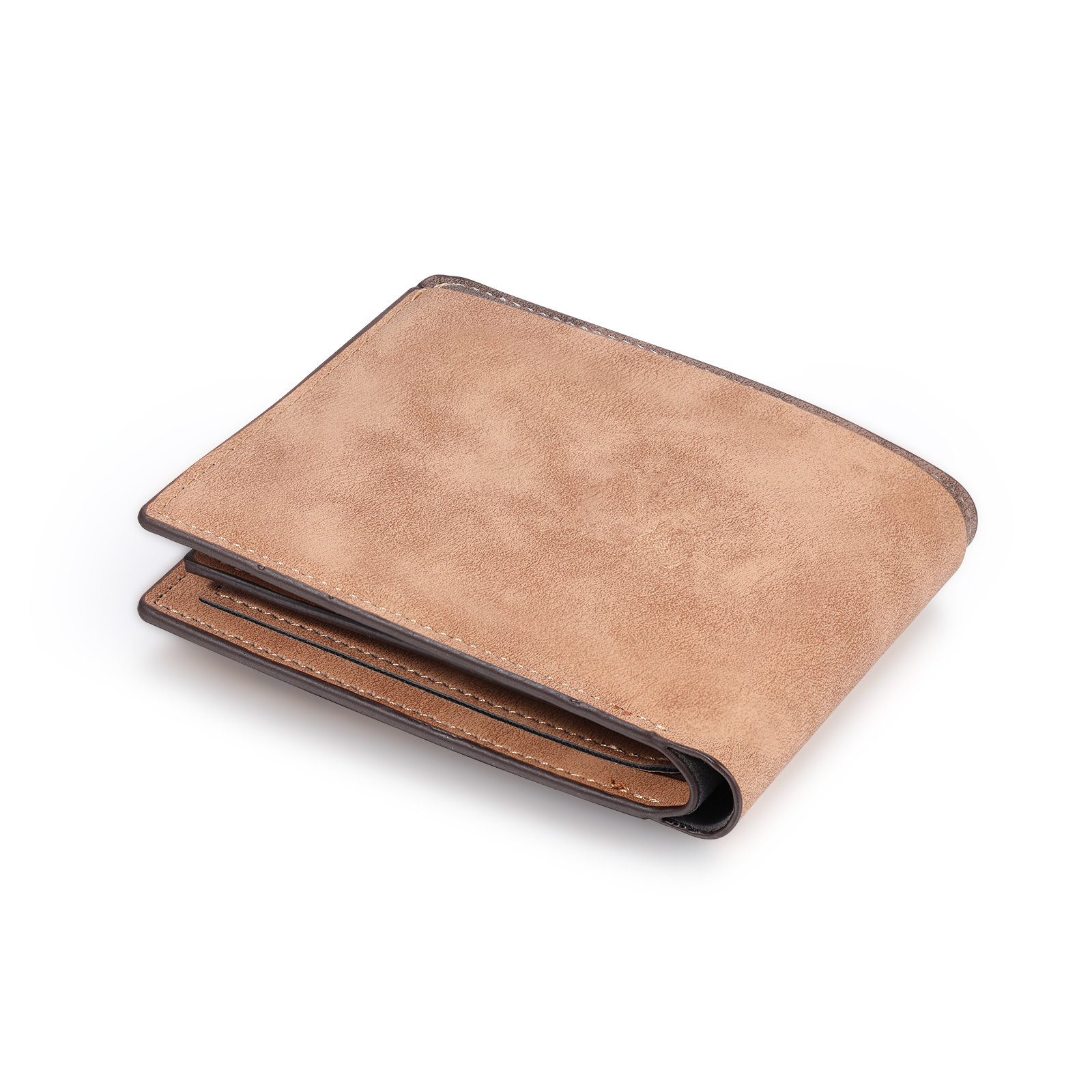 Portafoglio 2 Foto personalizzato con testo Carta da portafoglio classico da uomo