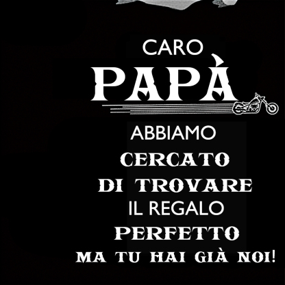 Caro Papà Abbiamo Cercato Di Trovare Il Regalo Perfetto-Portachiavi pugno a pugno 3 nomi regalo per papà