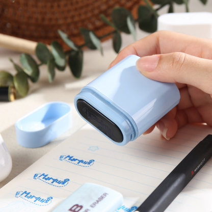 Timbro con nome personalizzato ragazzo regalo per studente scuola insegnante su libro/vestito