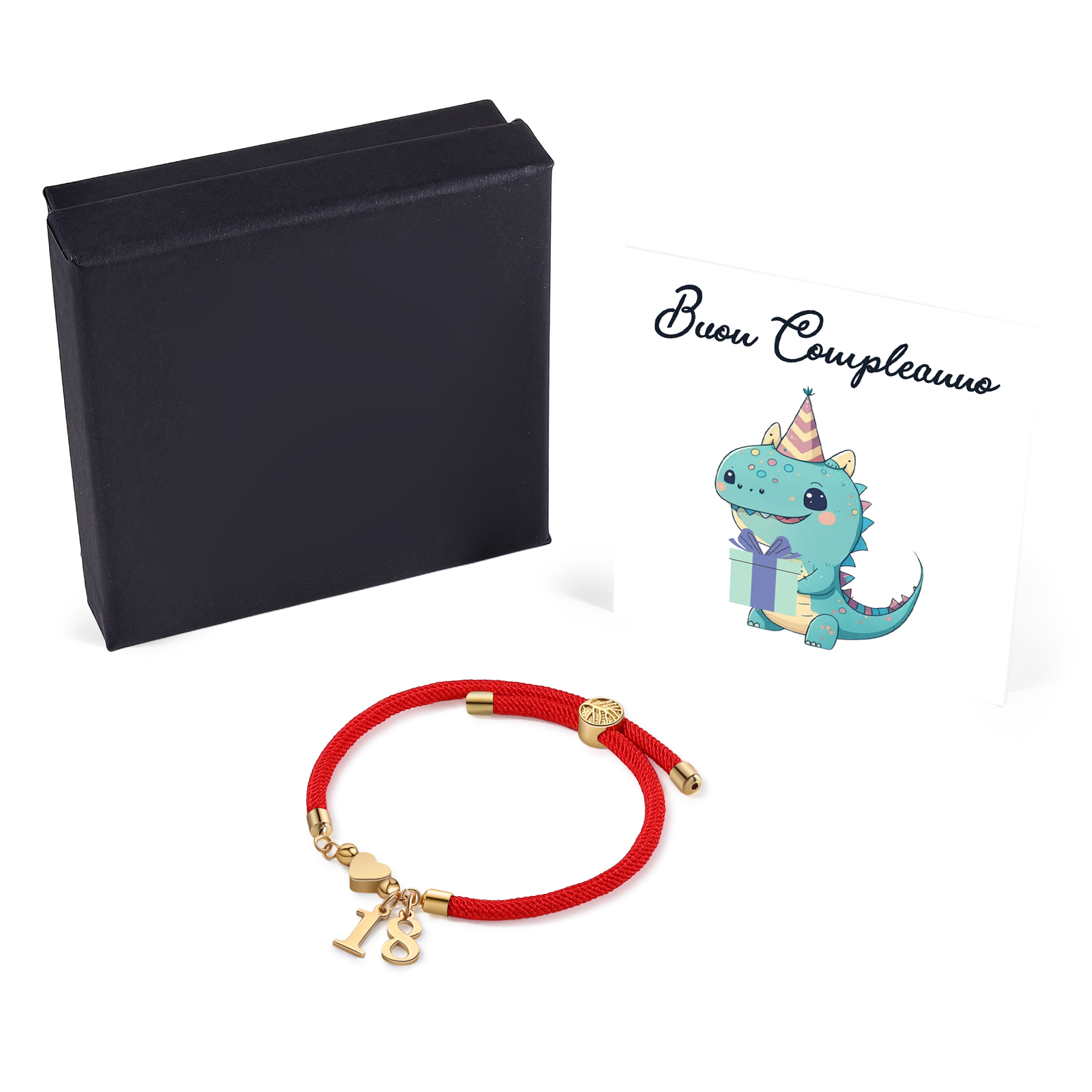 Braccialetto con 2 numeri personalizzati compleanno regalo bracciale 