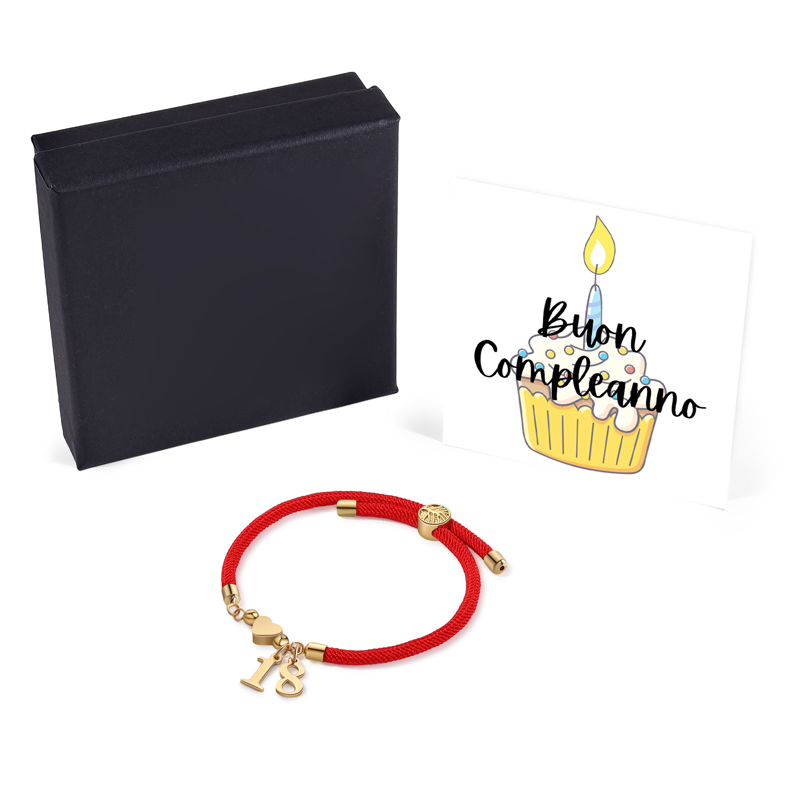 Braccialetto con 2 numeri personalizzati compleanno regalo bracciale 