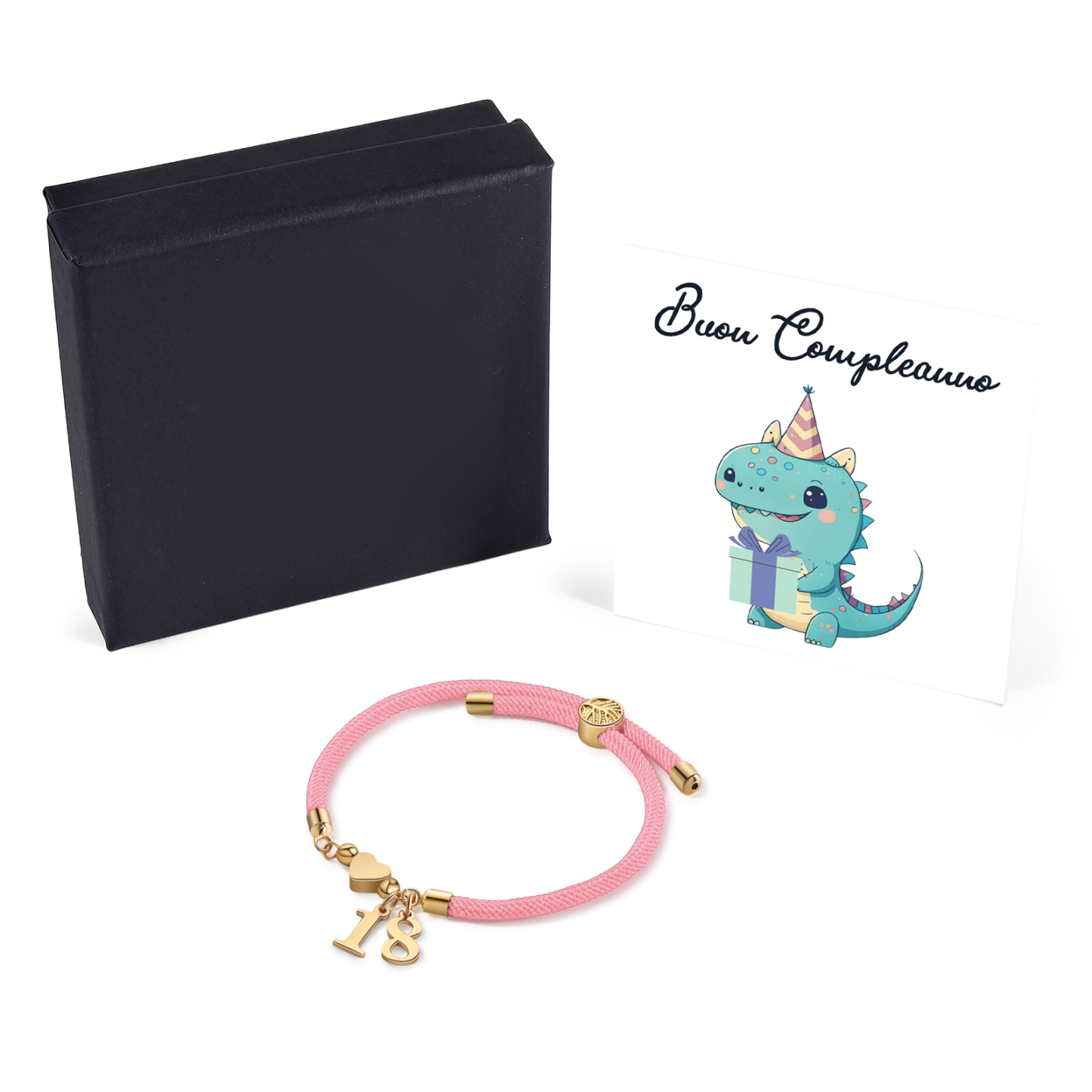 Braccialetto con 2 numeri personalizzati compleanno regalo bracciale 