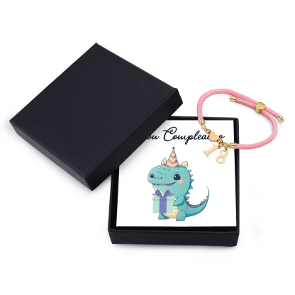 Braccialetto con 2 numeri personalizzati compleanno regalo bracciale 