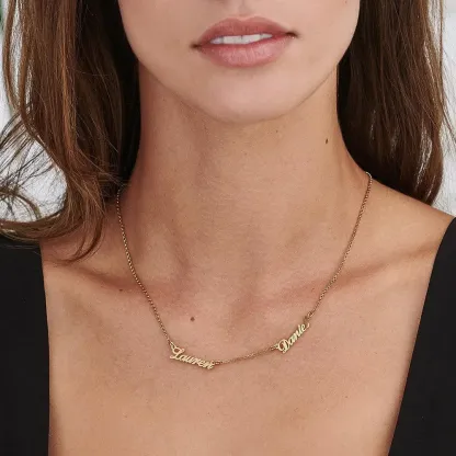 Collana 5 nomi personalizzati per lei
