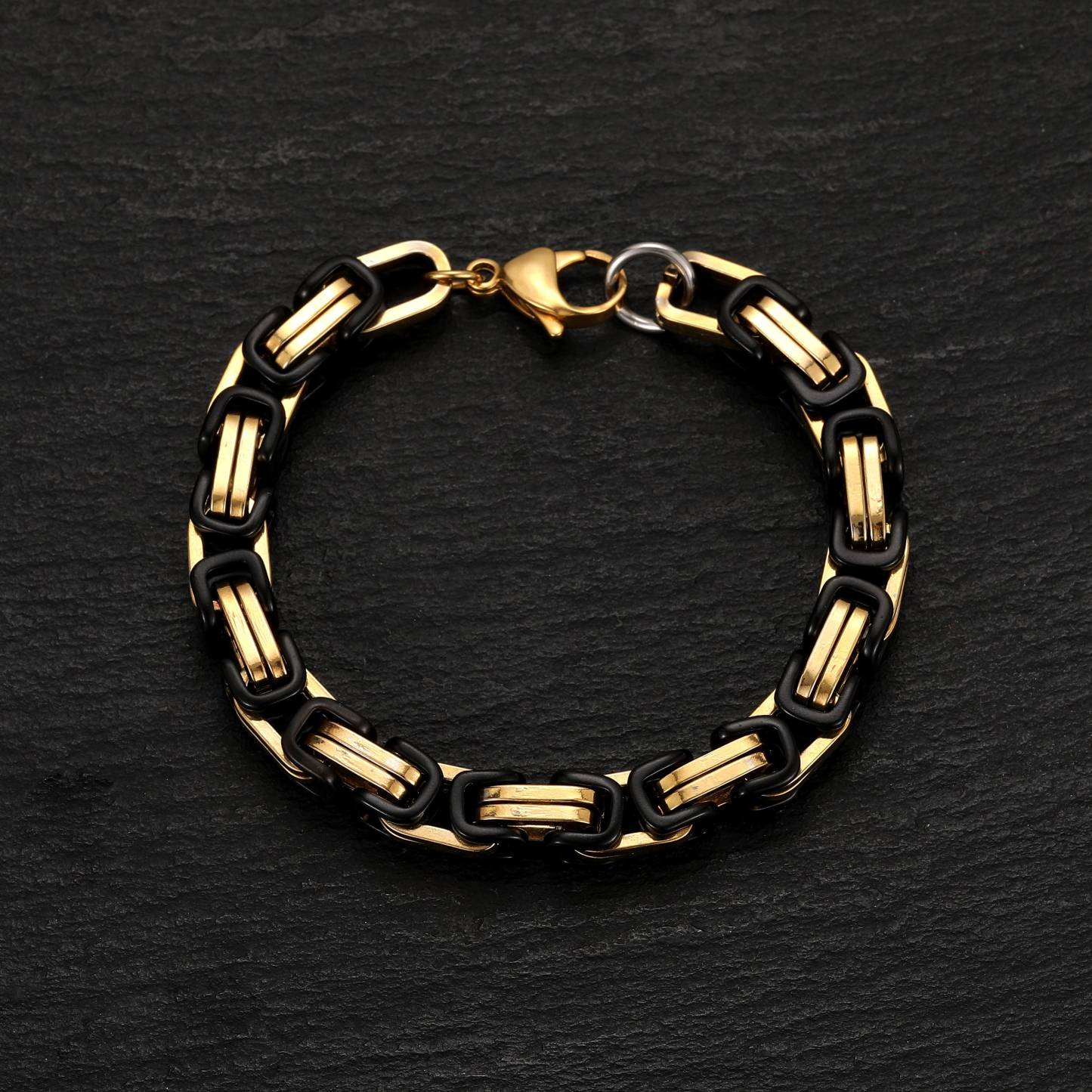 Bracciale acciaio inossidabile per mio marito uomo ragazzo con carta e scatola premium