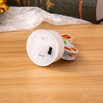 Jessemade Candela Elettronica Natalizia con Pupazzo di Neve