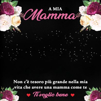 Mamma ti voglio bene-Portachiavi ciondolo bambino 1 nome personalizzato regalo per festa della mamma | Jessemade