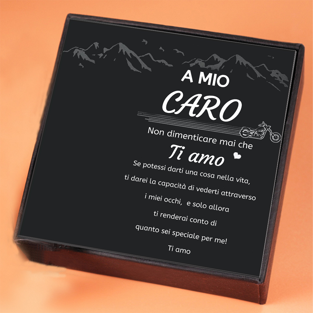 Carta regalo per mio caro - Non dimenticare mai che ti amo