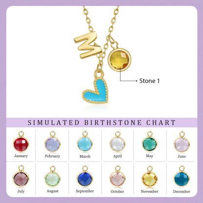 Collana cuore felice per bambini
