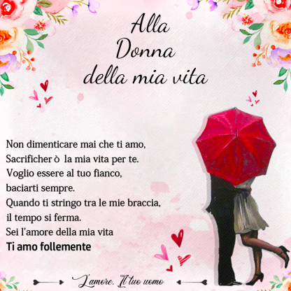 Portachiavi personalizzabile alla nonna con 1 ciondolo bambino