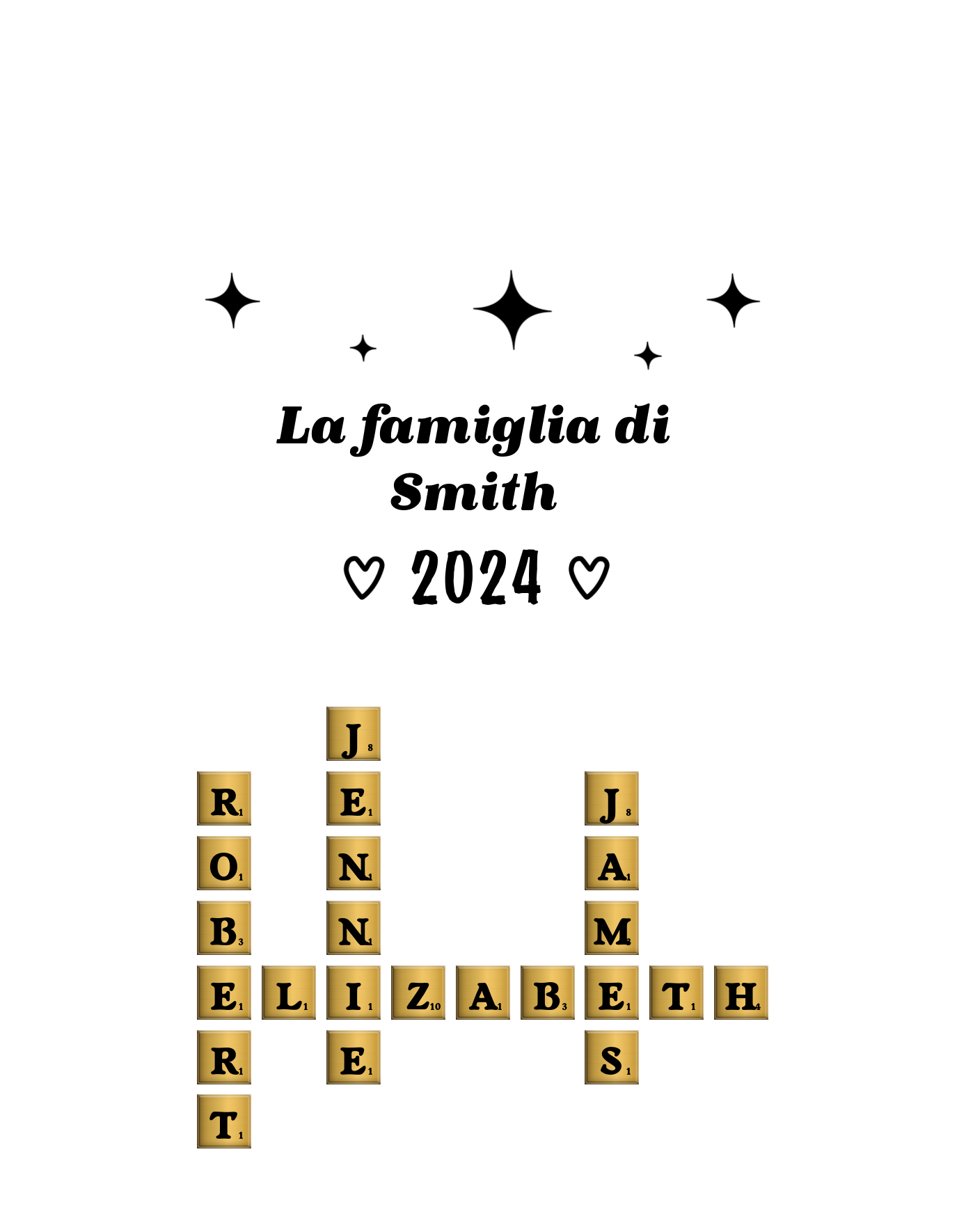 [Copy]Candela LED Commemorativa Personalizzata con 1 Nome e 1 Data - "La Bella Vita"  - Regalo di Natale per Famiglia | Jessemade